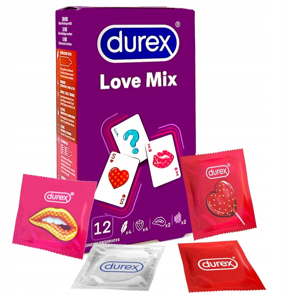 Durex Love Mix - Assortiment Van 12 Condooms afbeelding