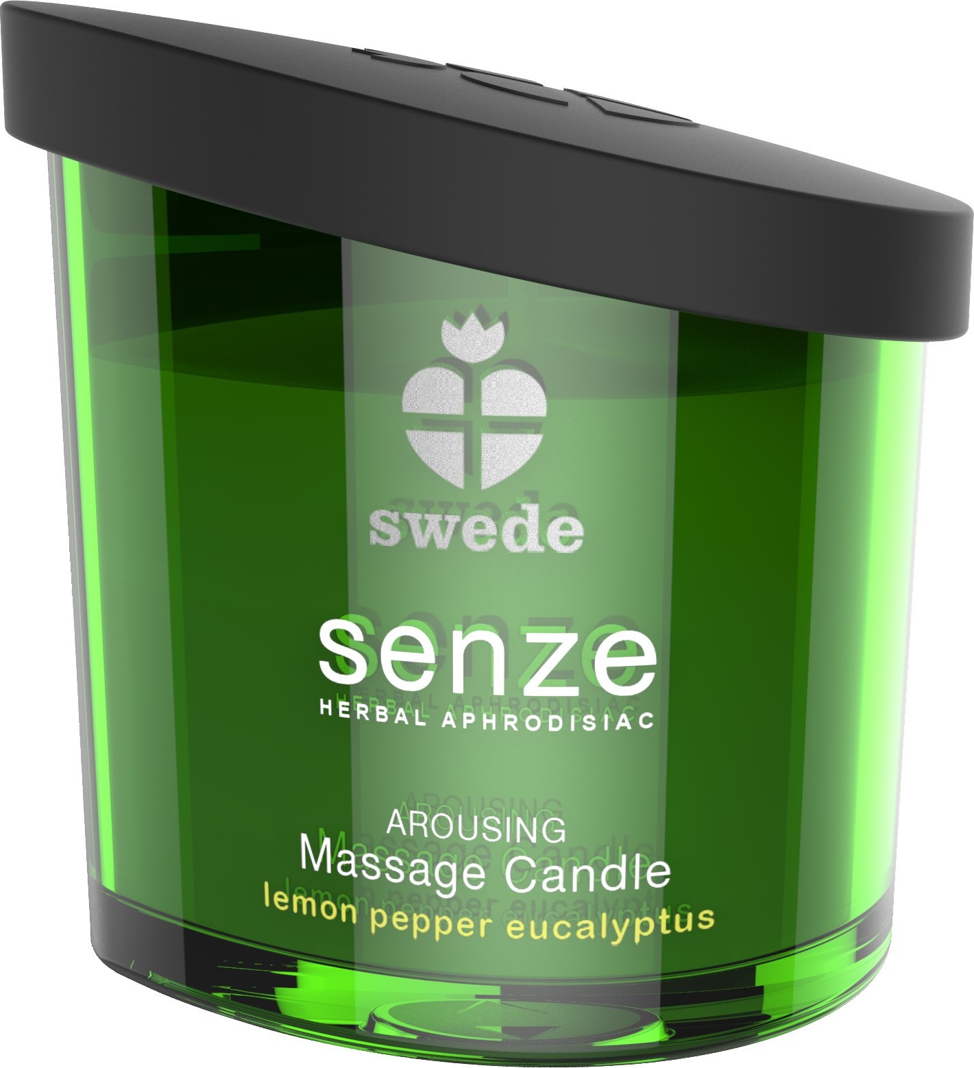 Swede Massagekaars Arousing - Lemon Pepper Eucalyptus (150ml) afbeelding