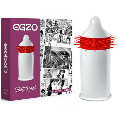 EGZO Red Hot Stimulating Condom afbeelding