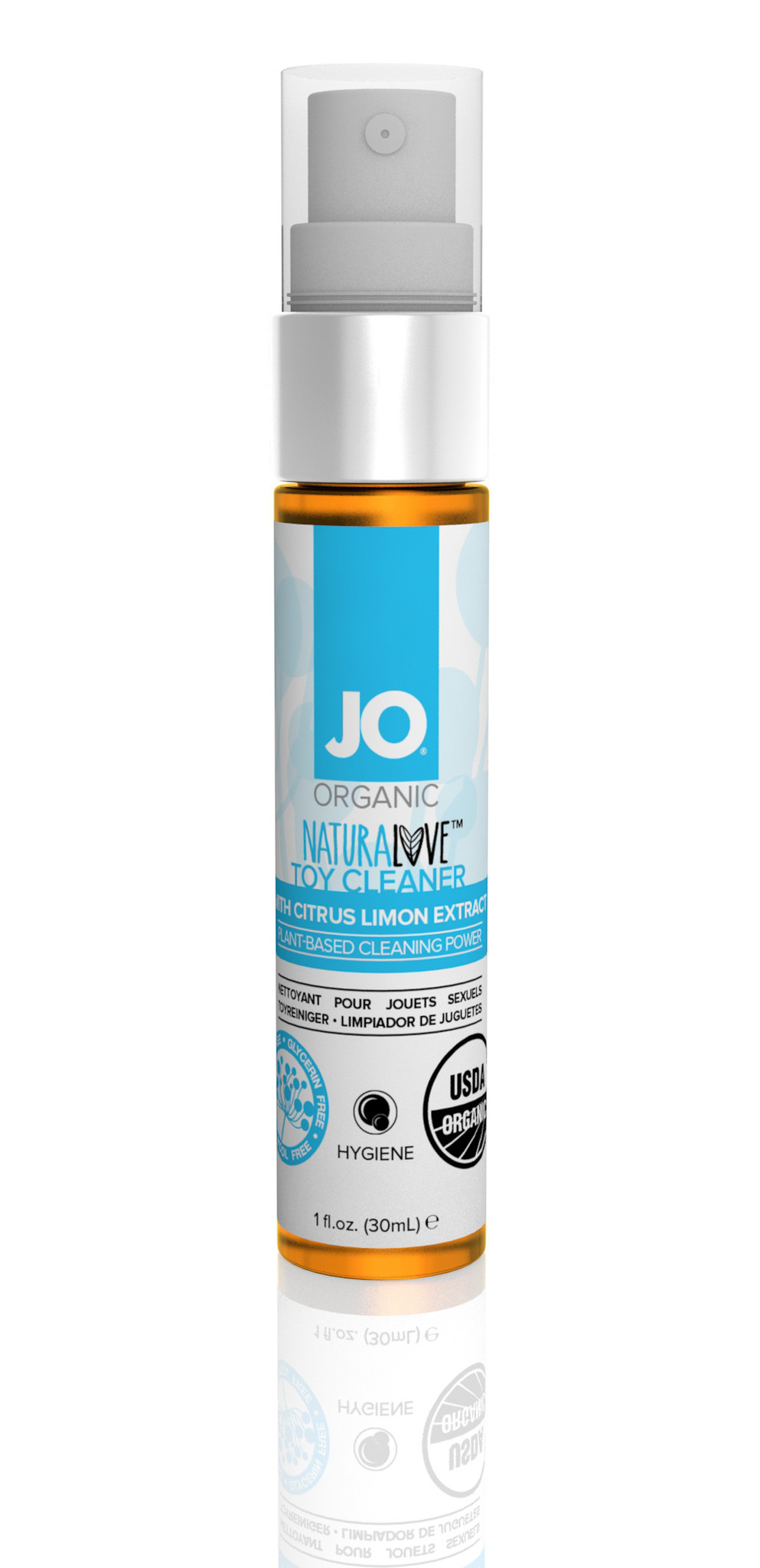 JO Organic NaturaLove Toy Cleaner (30ml) - Organische Reinigingsspray afbeelding