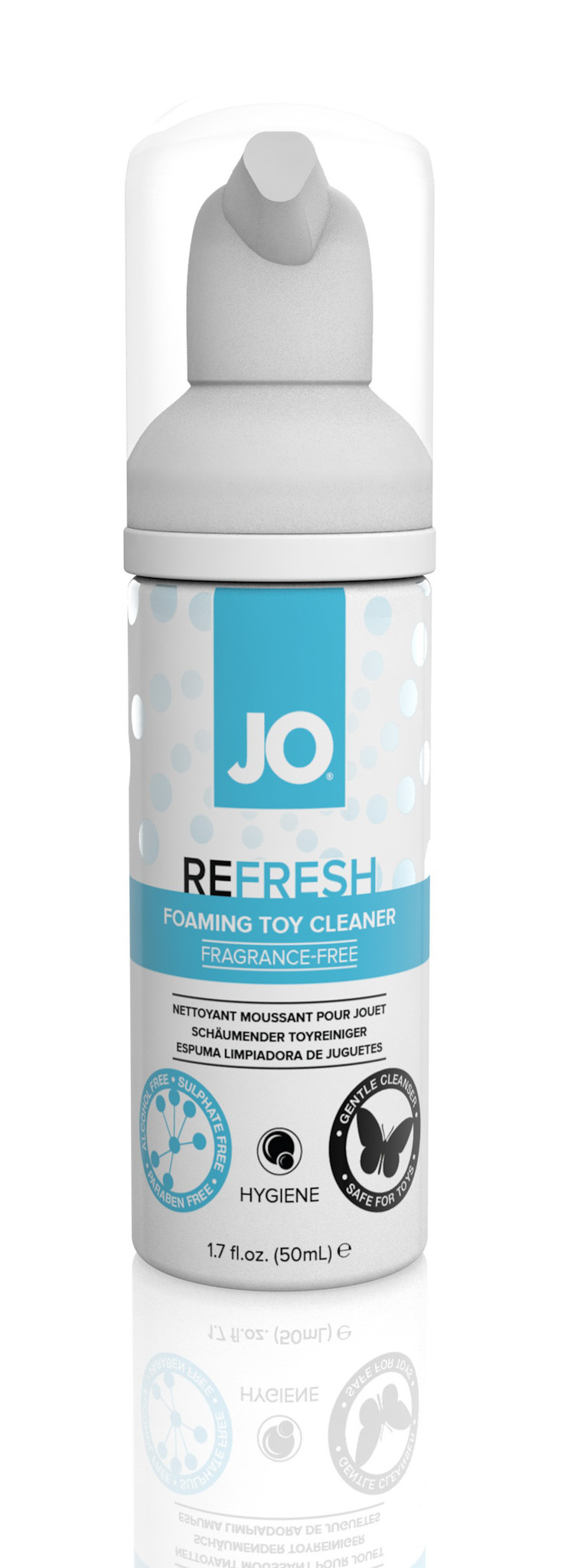 JO Refresh Foaming Toy Cleaner (50ml) - Schuimende Reiniging afbeelding