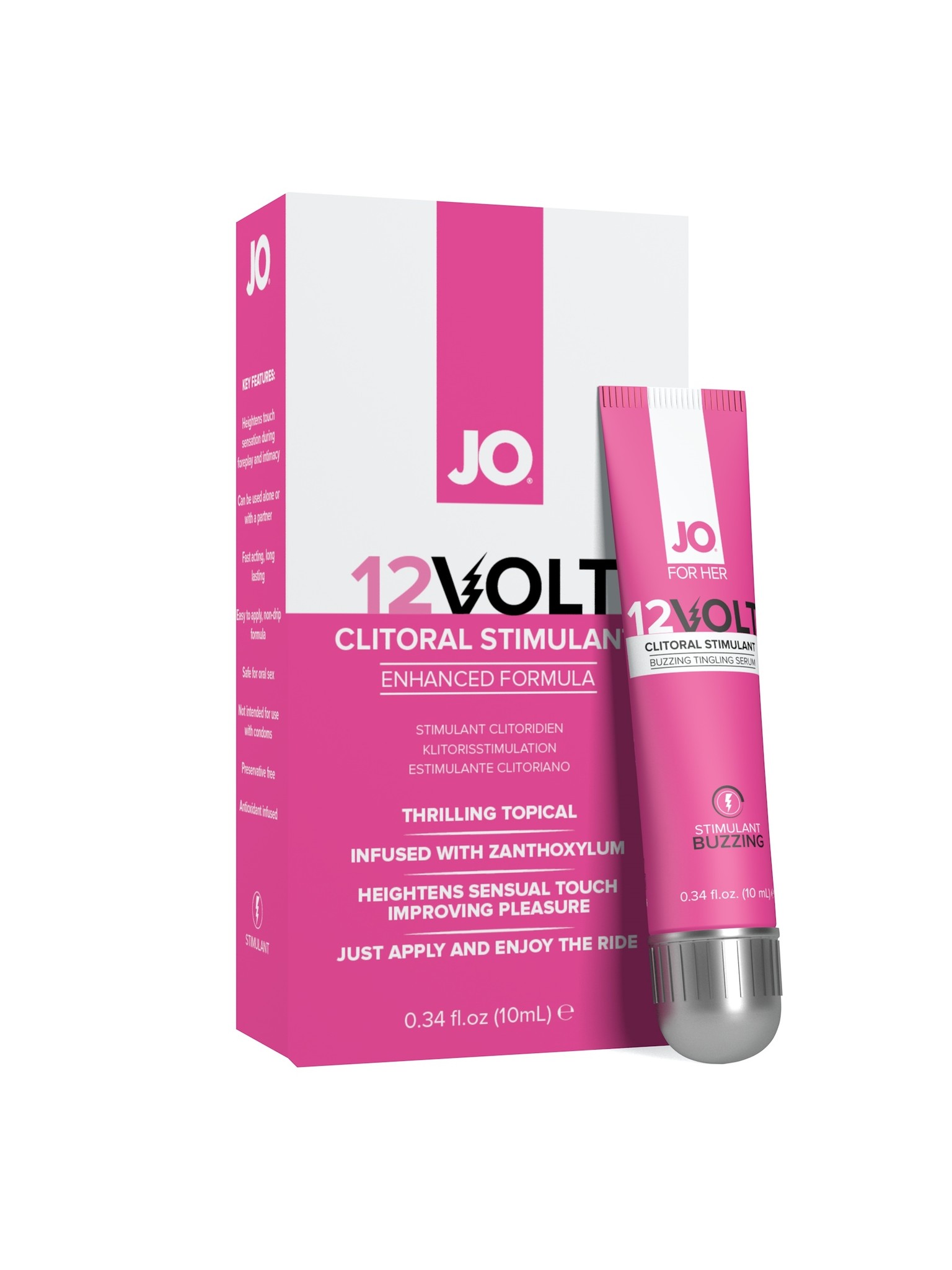 JO Volt Clitoral Stimulant - Clitoris Stimulator In Vloeibare Vorm afbeelding