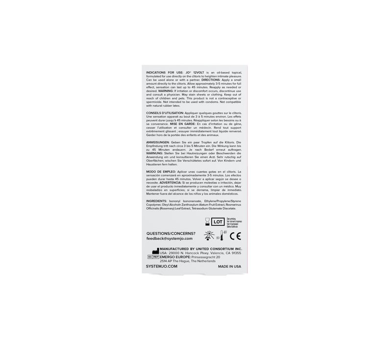 Volt Clitoral Stimulant - clitoris stimulator in vloeibare vorm
