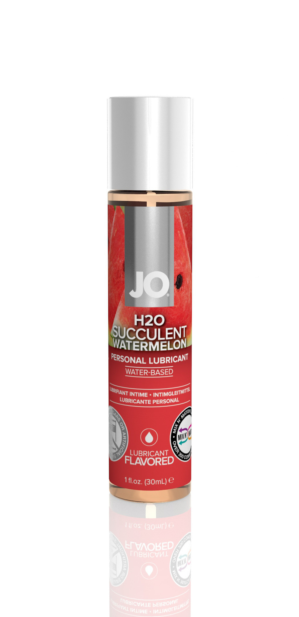 JO Flavors H2O Lubricant - Glijmiddel In Diverse Smaken Peachy Lips afbeelding