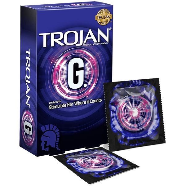 Trojan G-spot 10 Condooms afbeelding