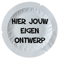 Ronde Condooms bedrukken met eigen foto