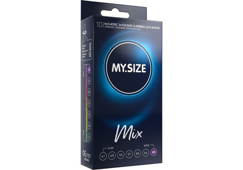 MySize Mix 69 - assortiment ruime condooms