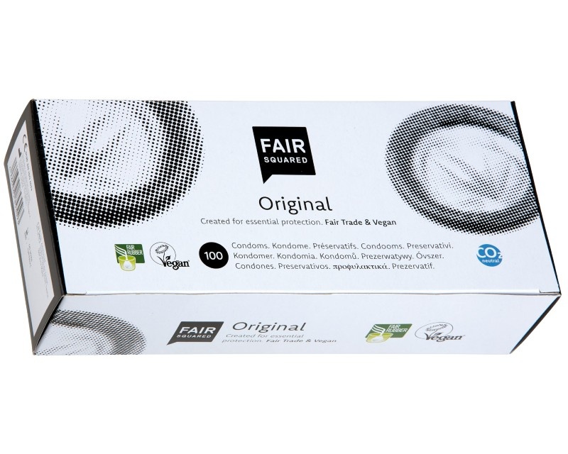 Fair Squared Original Eco Fair Trade Condooms 100 stuks afbeelding