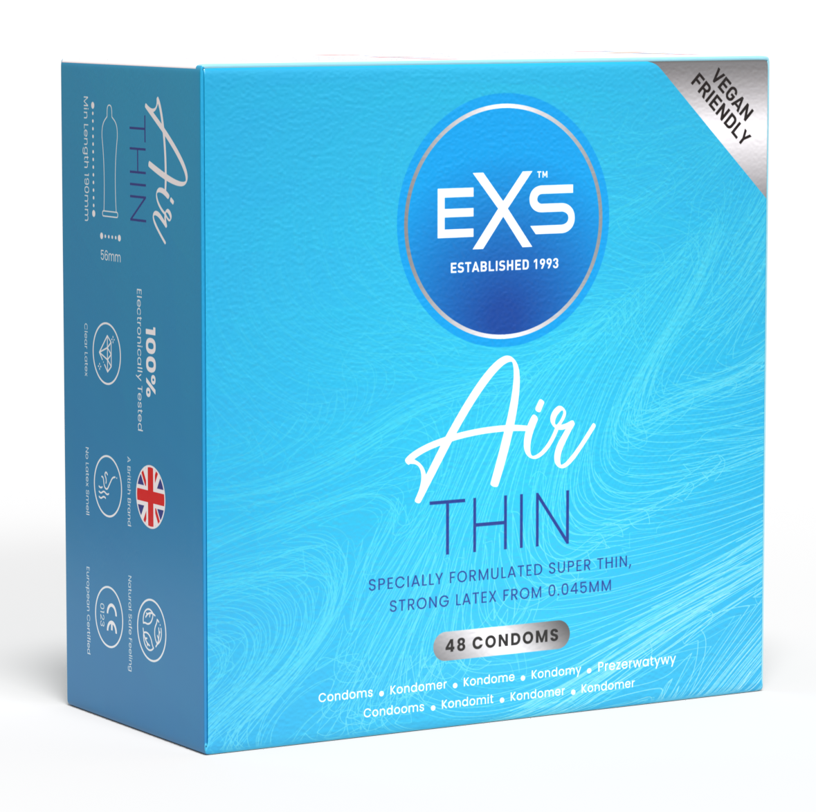 EXS Air Thin Ultra Dunne Condooms 48 stuks afbeelding