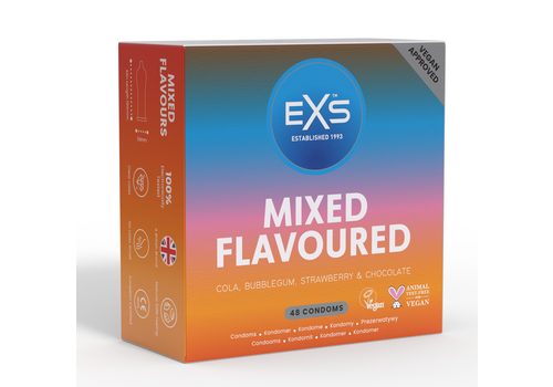 EXS Mixed Flavoured -  condooms met smaakje