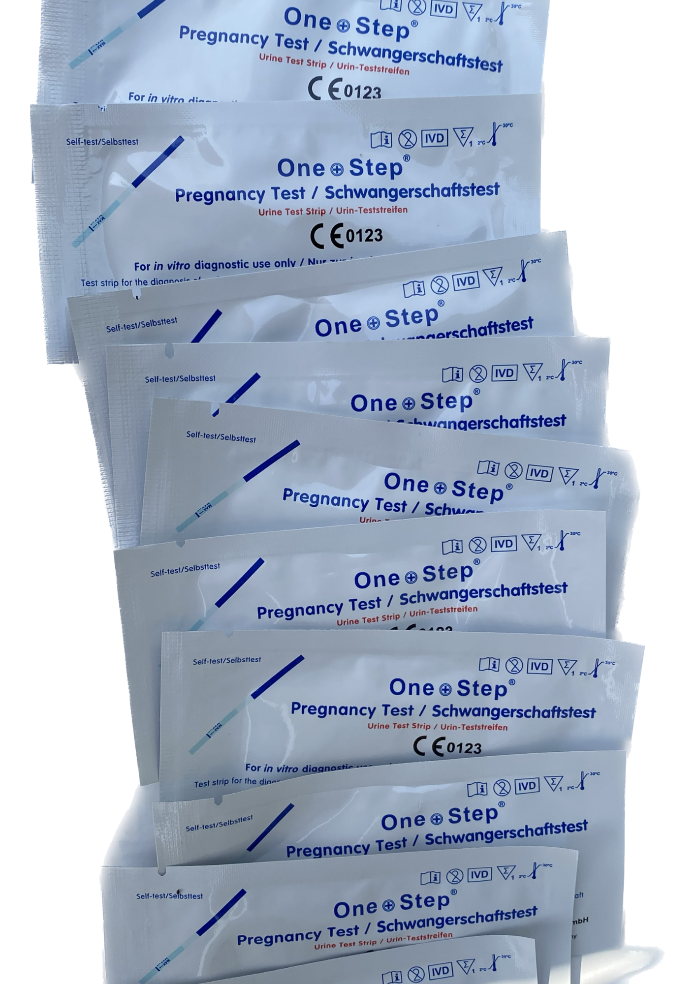 MEDI Check Zwangerschap Test Dipstick 10 stuks afbeelding
