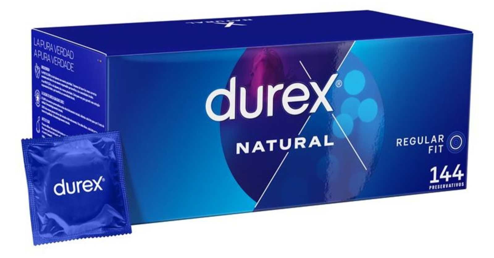 Durex Classic Natural Condooms 144 stuks (grootverpakking) afbeelding