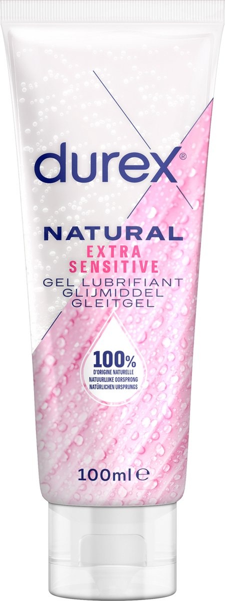 Durex Natural Glijmiddel - Extra Sensitive - Tube 100ml afbeelding