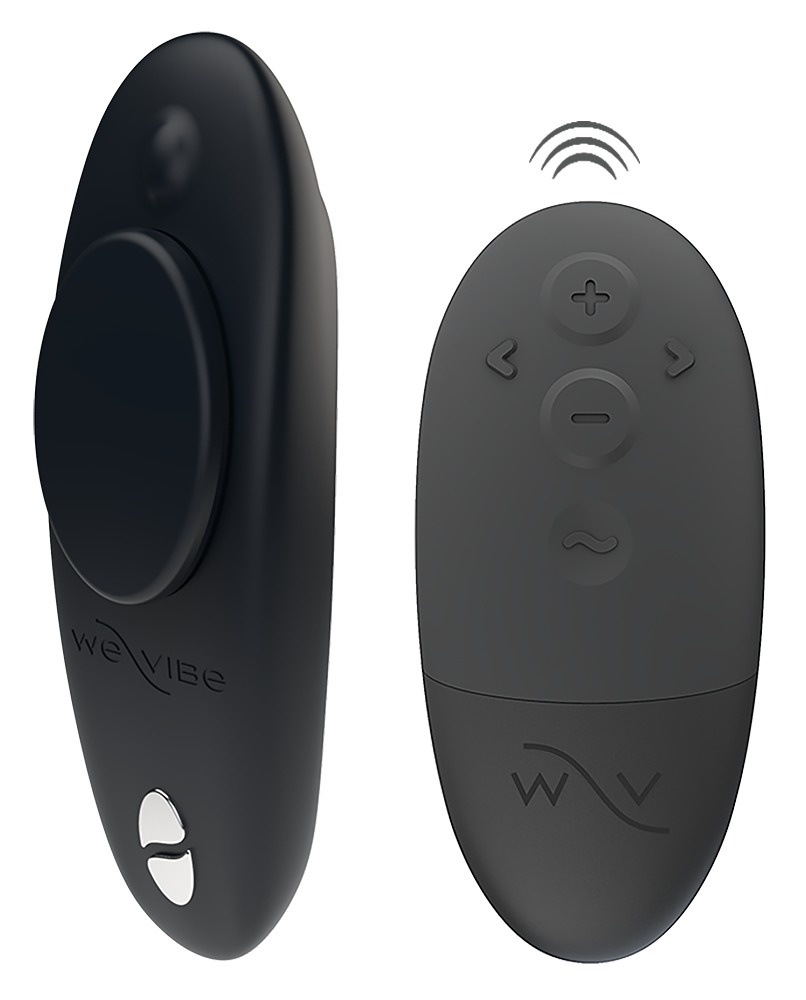 We Vibe Moxie+ - Afstandbestuurbare Slip Clitoris Vibrator zwart afbeelding
