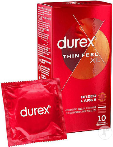 Durex Feel Thin Extra Large 10 Condooms afbeelding