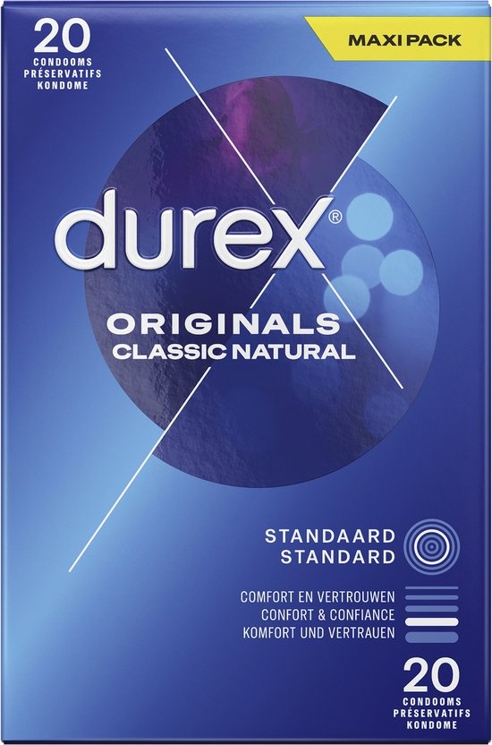 Durex Classic Natural Condooms 20 stuks afbeelding