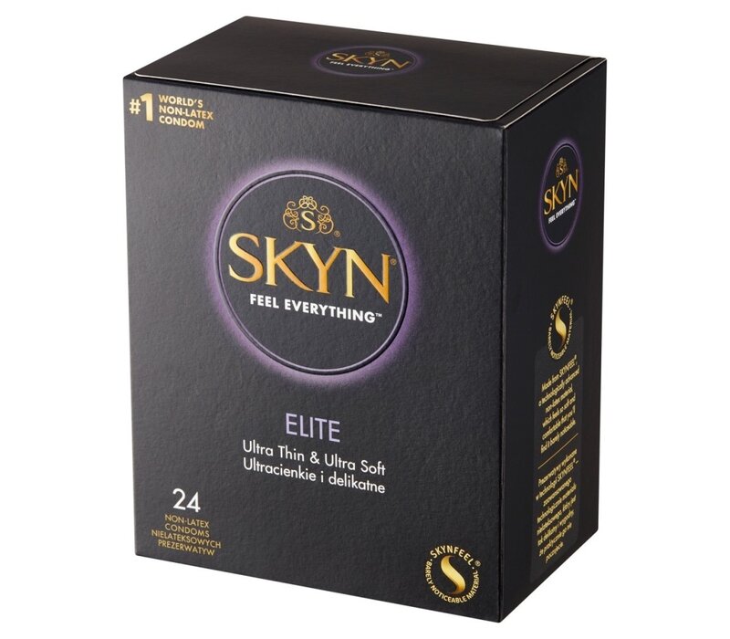 Elite ultradunne en zachte latexvrije condooms
