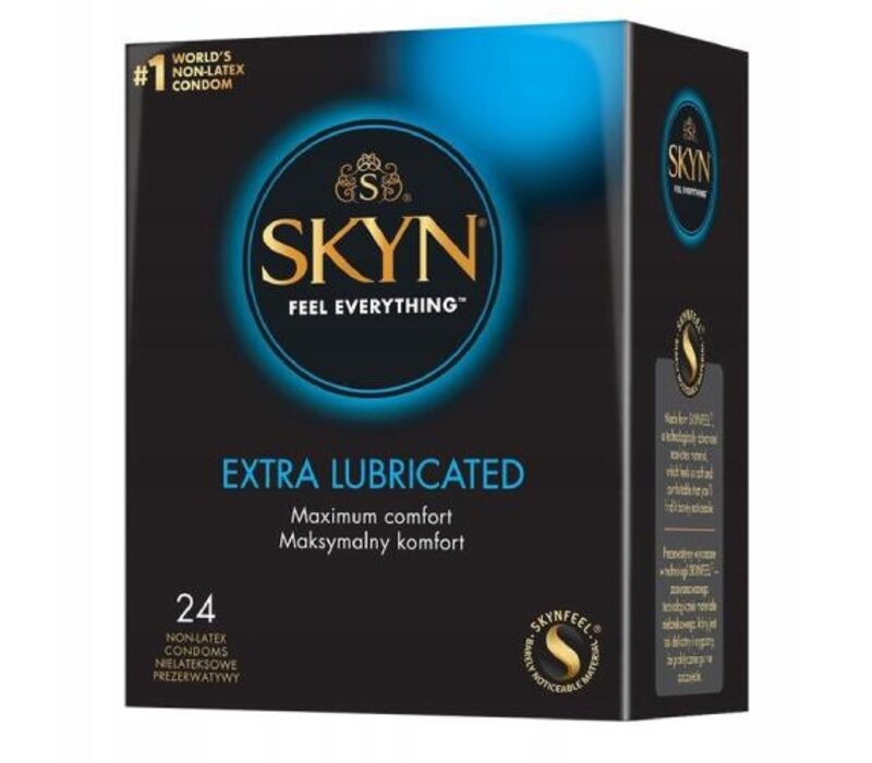 Extra Lubricated 12 Latexvrije condooms