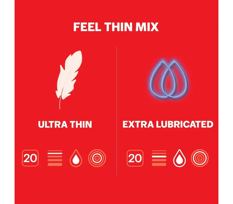Feel Thin Mix 40 condooms