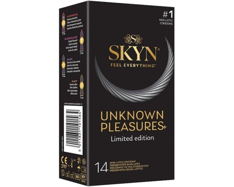 SKYN Unknown Pleasures Latexvrije Condooms 14 stuks afbeelding