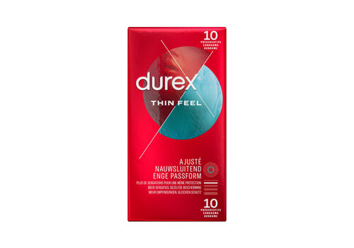 Durex Thin  Feel nauwsluitende condooms - 10 stuks