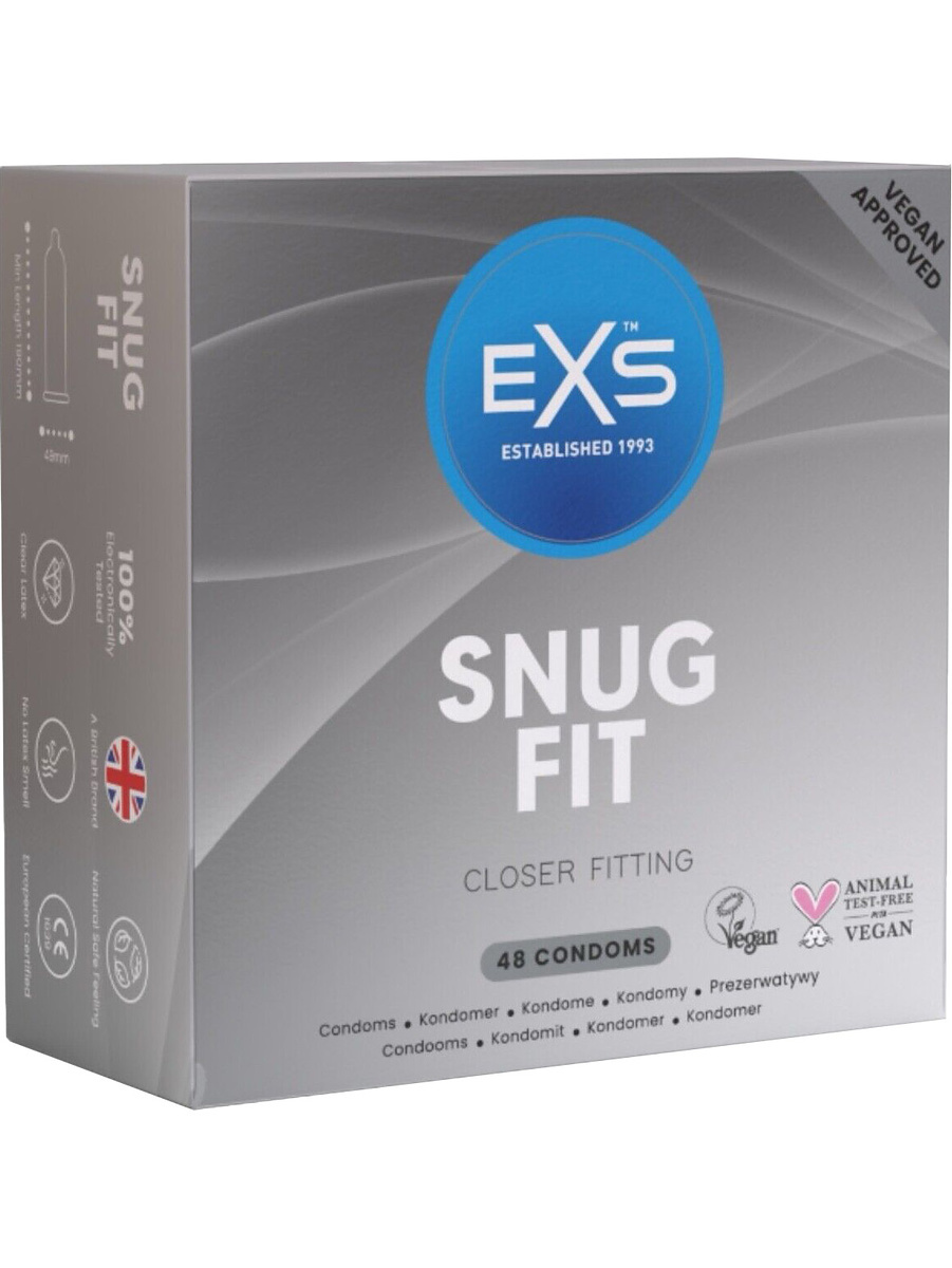 EXS Snug Fit - Smallere Condooms 48 stuks afbeelding
