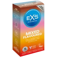 Mixed Flavoured -  condooms in de smaken cola, bubblegum, aardbie en chocolade