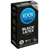 Black Latex condooms