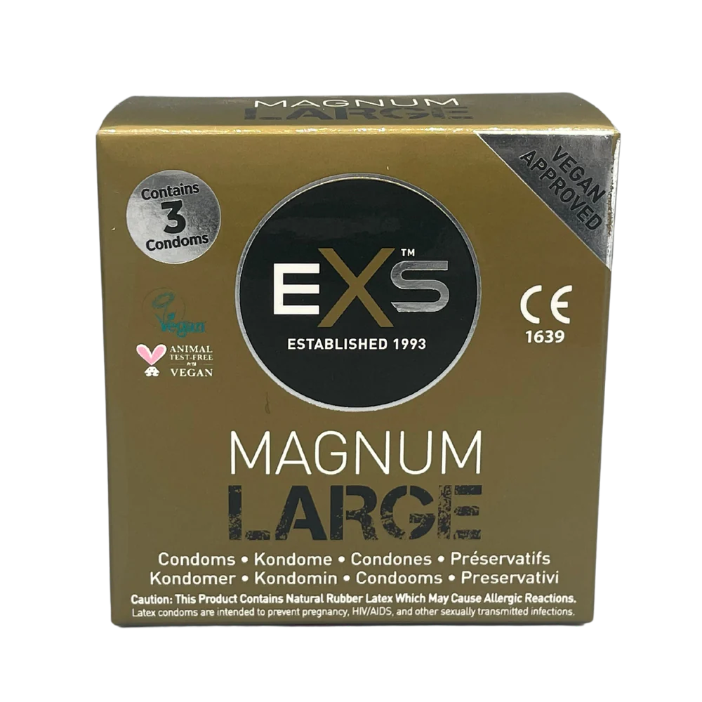 EXS Magnum Large Condooms (60mm) 3 stuks afbeelding