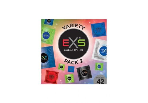 EXS Variety Pack 2 - assortiment 42 condooms