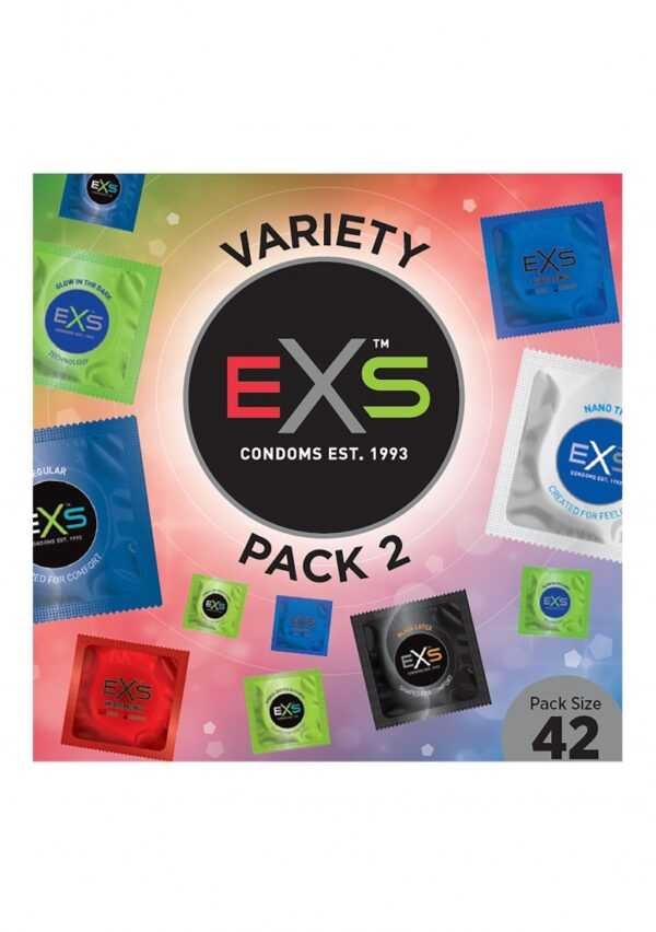 EXS Variety Pack 2 - Assortiment 42 Condooms 42 condooms afbeelding