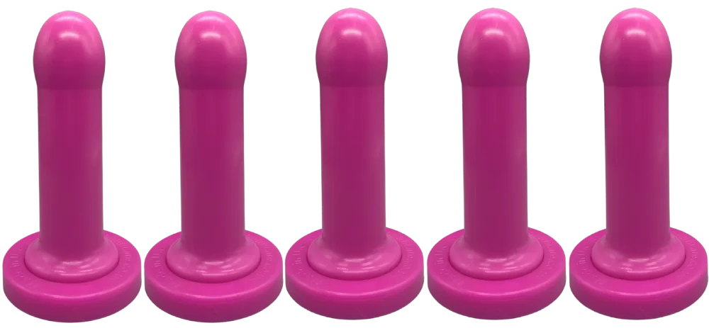 EXS Condoom Demonstratie Modellen Roze - 5 stuks afbeelding