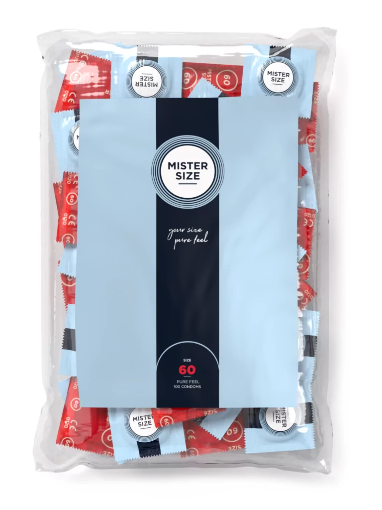 MISTER SIZE 60 - Ruimere XL Condooms Ultradun 100 stuks afbeelding