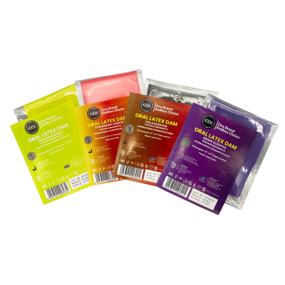 EXS Beflapjes - Liklapjes Met Verschillende Aroma&apos;s 4 stuks afbeelding