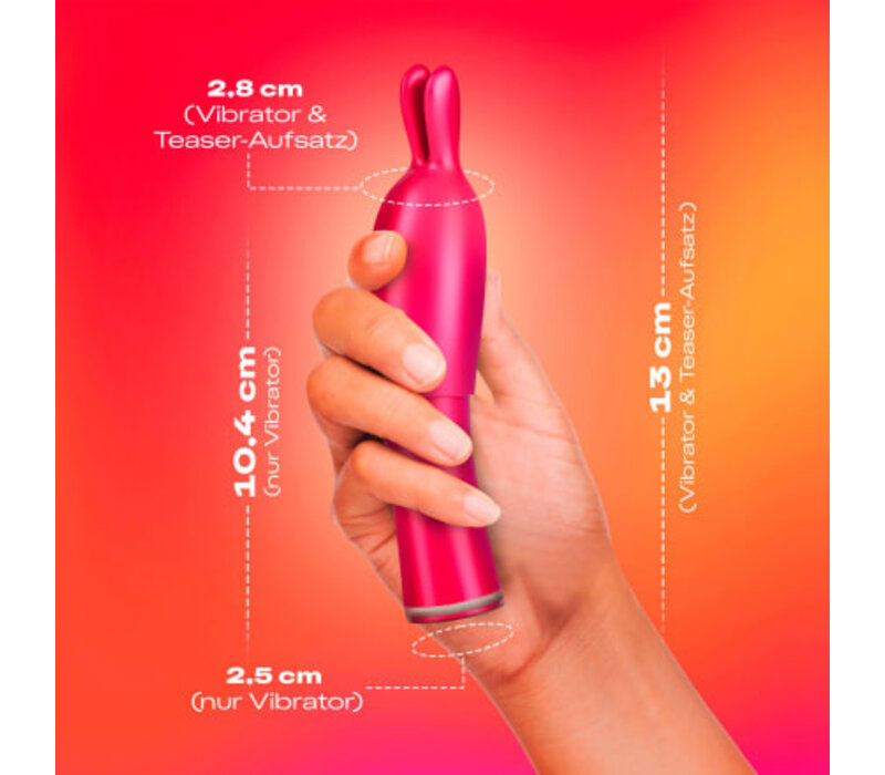 Tease & Vibe - 2 in 1 Vibrator and Teaser