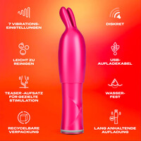 Tease & Vibe - 2 in 1 Vibrator and Teaser