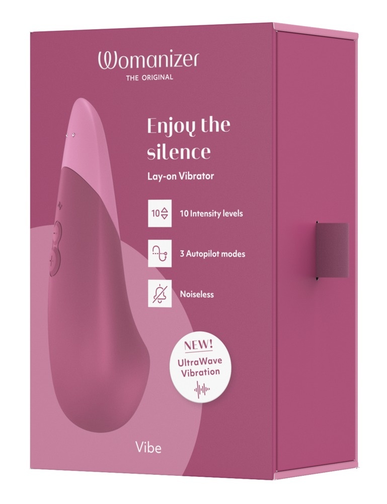 Womanizer Vibe Stille UltraWave Technologie Roze (pink) afbeelding