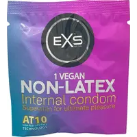 Vrouwencondoom met beenbandjes