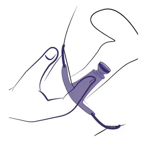 EXS vrouwencondoom inbrengen