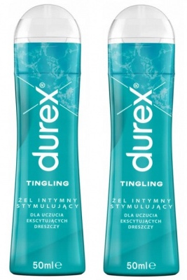 Durex Tingle Tintelend Glijmiddel 100ml (2x 50ml) afbeelding