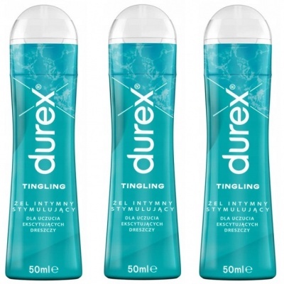 Durex Tingle Tintelend Glijmiddel 150ml (3x 50ml) afbeelding