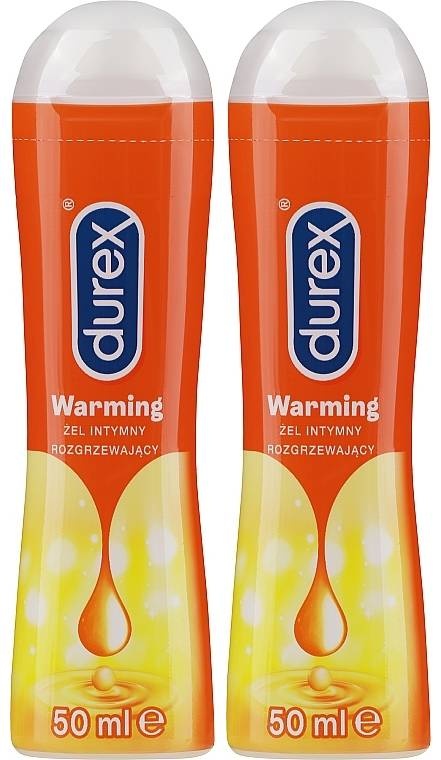 Durex Warming Glijmiddel 100ml (2x 50ml) afbeelding