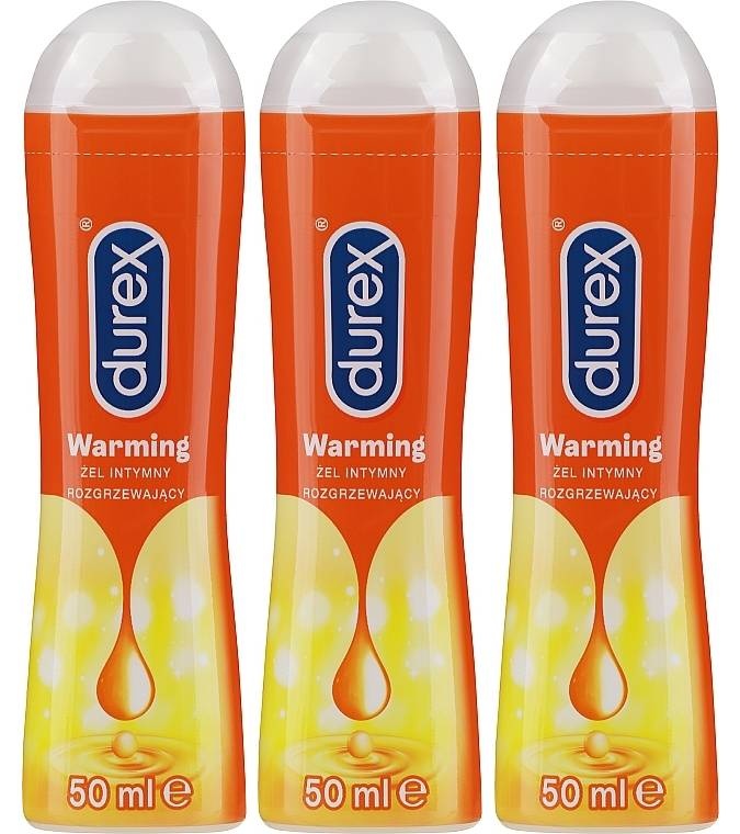 Durex Warming Glijmiddel 150ml (3x 50ml) afbeelding