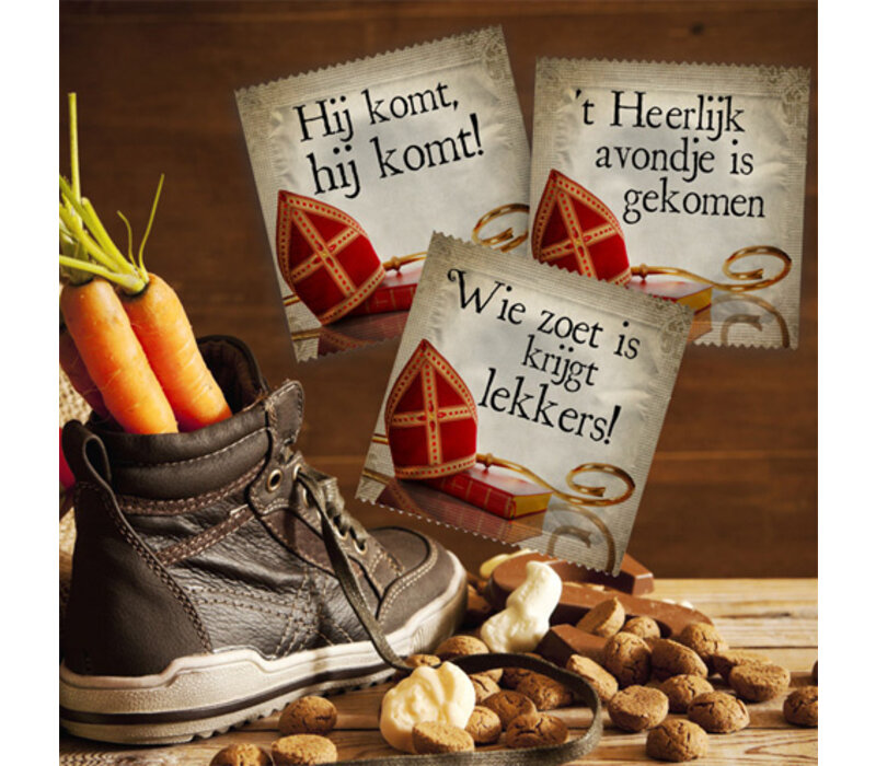 Feestdagen 9 condooms (Sint, Kerst & Nieuwjaar)