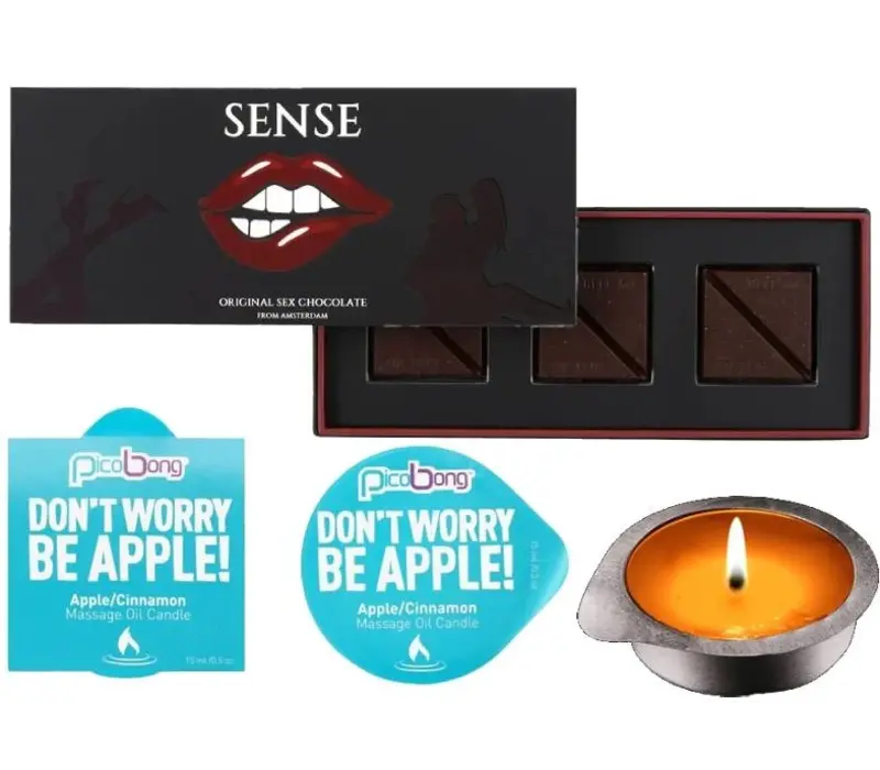 Chocolade & Massage kaars