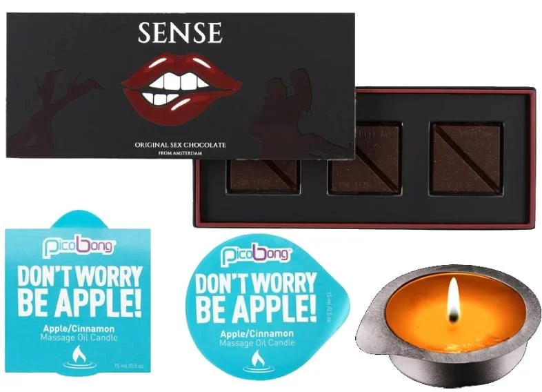 Sense Chocolade & Massage Kaars afbeelding