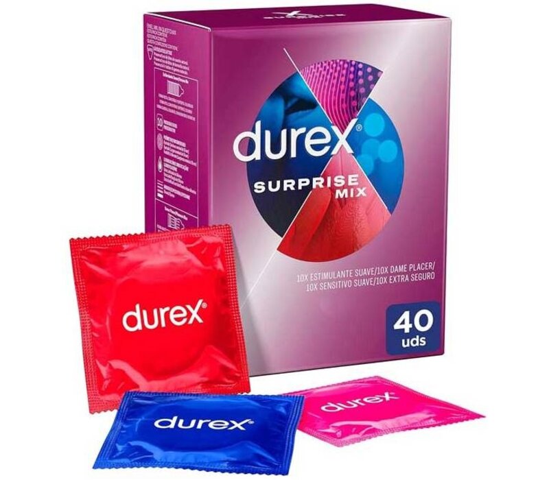Surprise Me Mix  - assortiment van 40 condooms