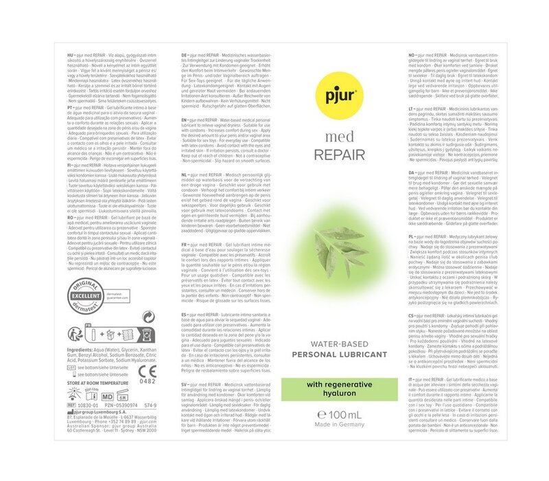 MED Repair Glide verzorgend glijmiddel - 100ml