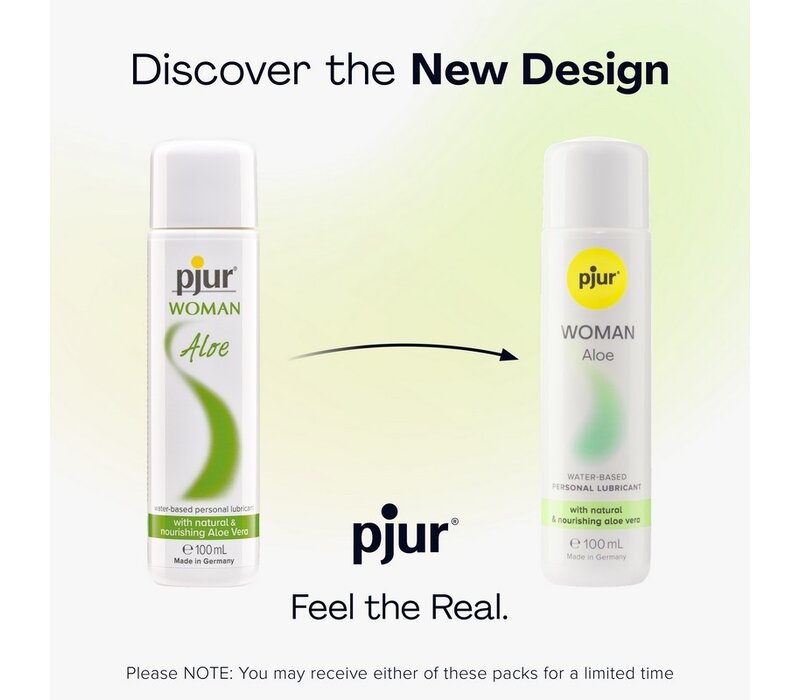 Woman Aloe Vera glij- en massagemiddel op waterbasis voor de vrouw