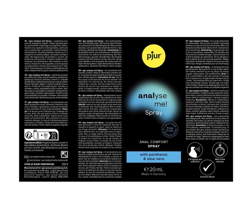 Analyse Me! comfort spray (20ml)